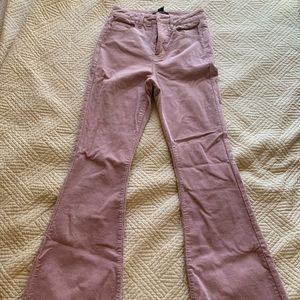 Lavender Flare Jeans